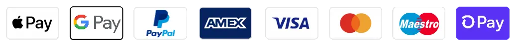 Accepted payment methods