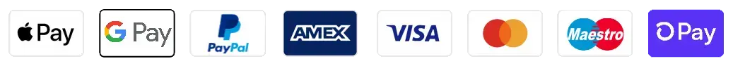 Accepted payment methods