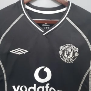 2000/2002 Manchester United Black Retro Jersey