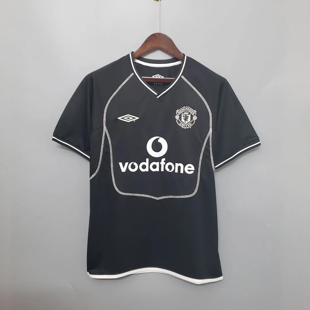 2000/2002 Manchester United Black Retro Jersey