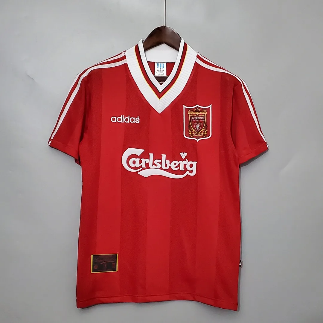 1-Retro 1996/1997 Liverpool Home Jersey
