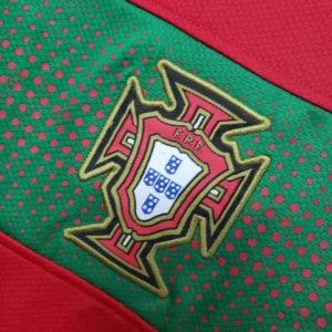 2010 Portugal red Retro Jersey