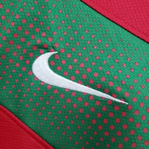 2010 Portugal red Retro Jersey