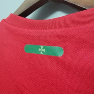 2010 Portugal red Retro Jersey
