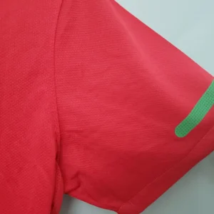 2010 Portugal red Retro Jersey