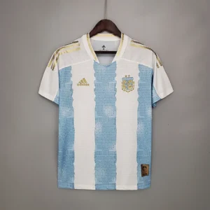 2021 Argentina Commemorative Edition White Blue 又拍图片管家 Jersey