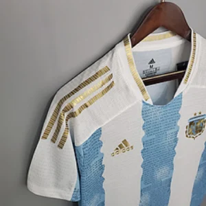 2021 Argentina Commemorative Edition White Blue 又拍图片管家 Jersey