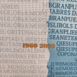 2022 Argentina Commemorative Edition White Blue Jersey