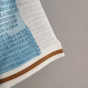 2022 Argentina Commemorative Edition White Blue Jersey