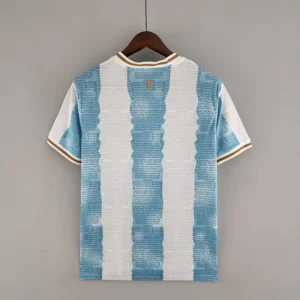 2022 Argentina Commemorative Edition White Blue Jersey