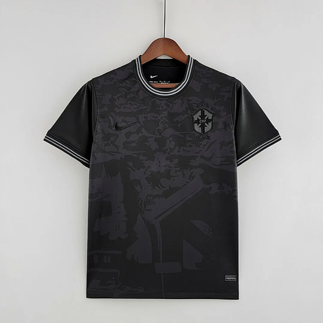 2022 Brazil all black Jersey