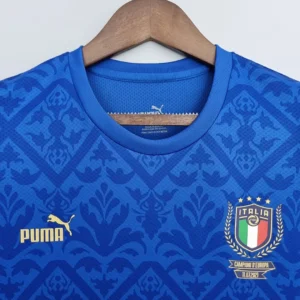 2022 Italian Euro Championship Special Edition Blue Jersey