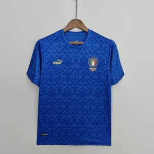 2022 Italian Euro Championship Special Edition Blue Jersey