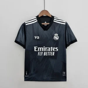 2022 Real Madrid Y3 Edition Black Jersey
