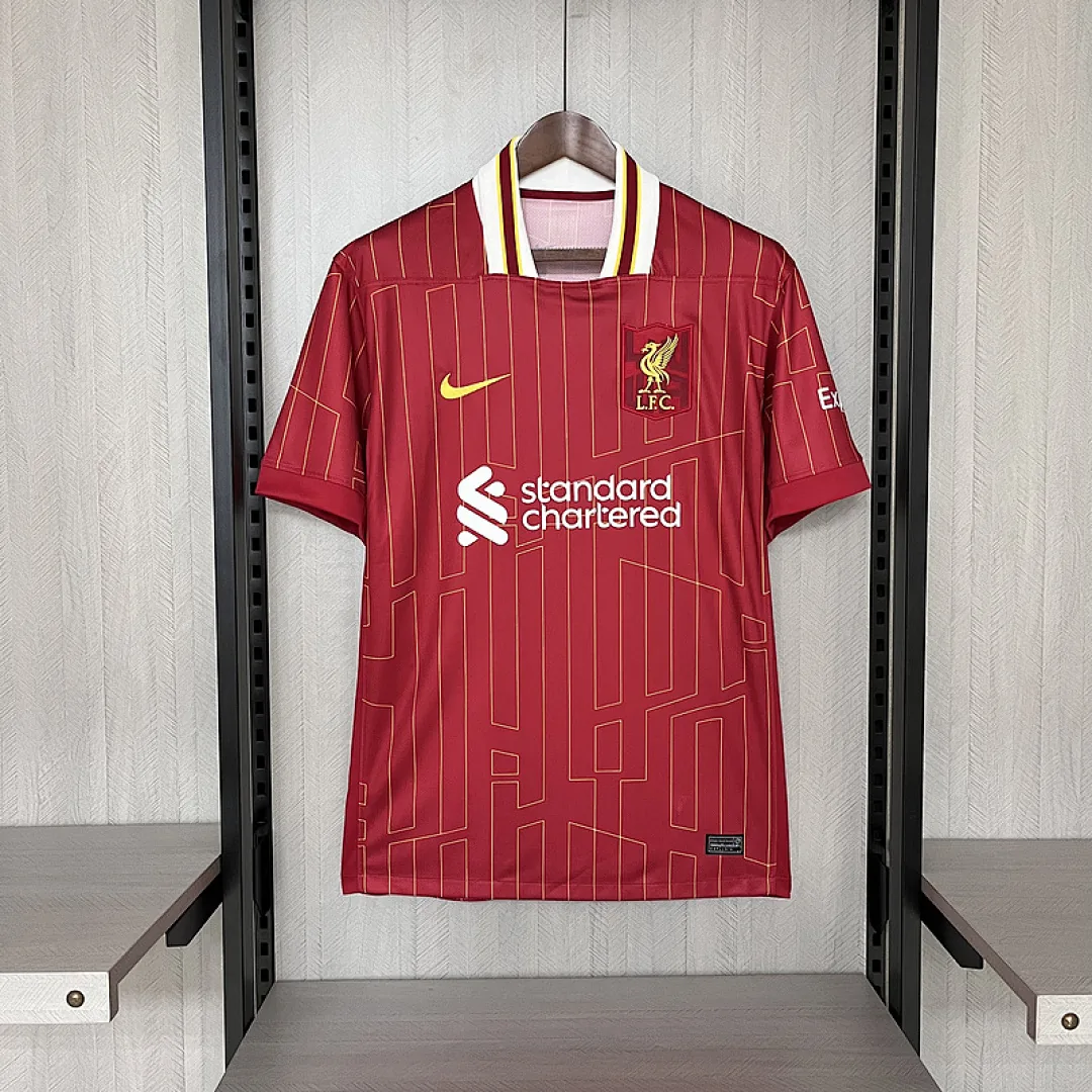 2024-25 Liverpool Home S-XXXXL Jersey
