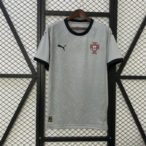 2025 Goalkeeper Portugal Grey Jersey