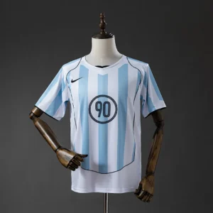 2025 T90 Series - White and Blue Striped Jersey