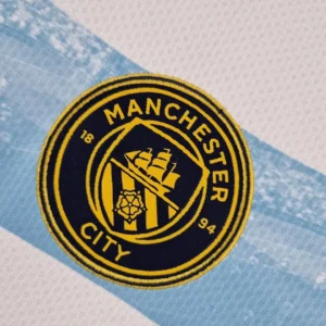 2022/2023 Manchester City commemorative white blue Jersey