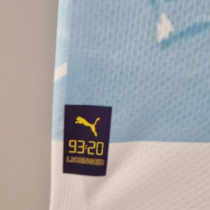 2022/2023 Manchester City commemorative white blue Jersey
