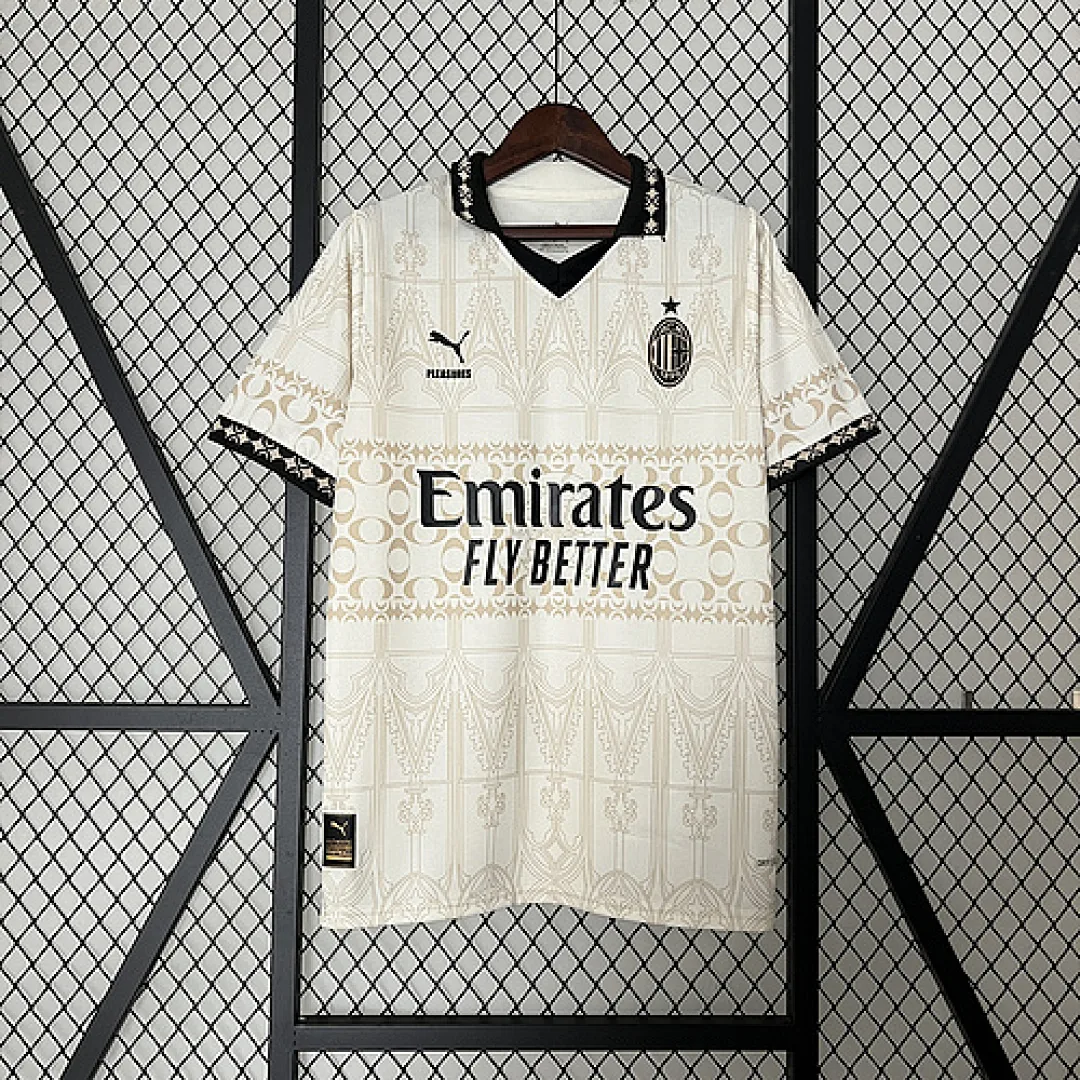 2023/2024 AC Milan Beige Jersey
