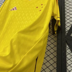 2024/2025 Cruzeiro Limited Edition Goalkeeper Yellow Jersey