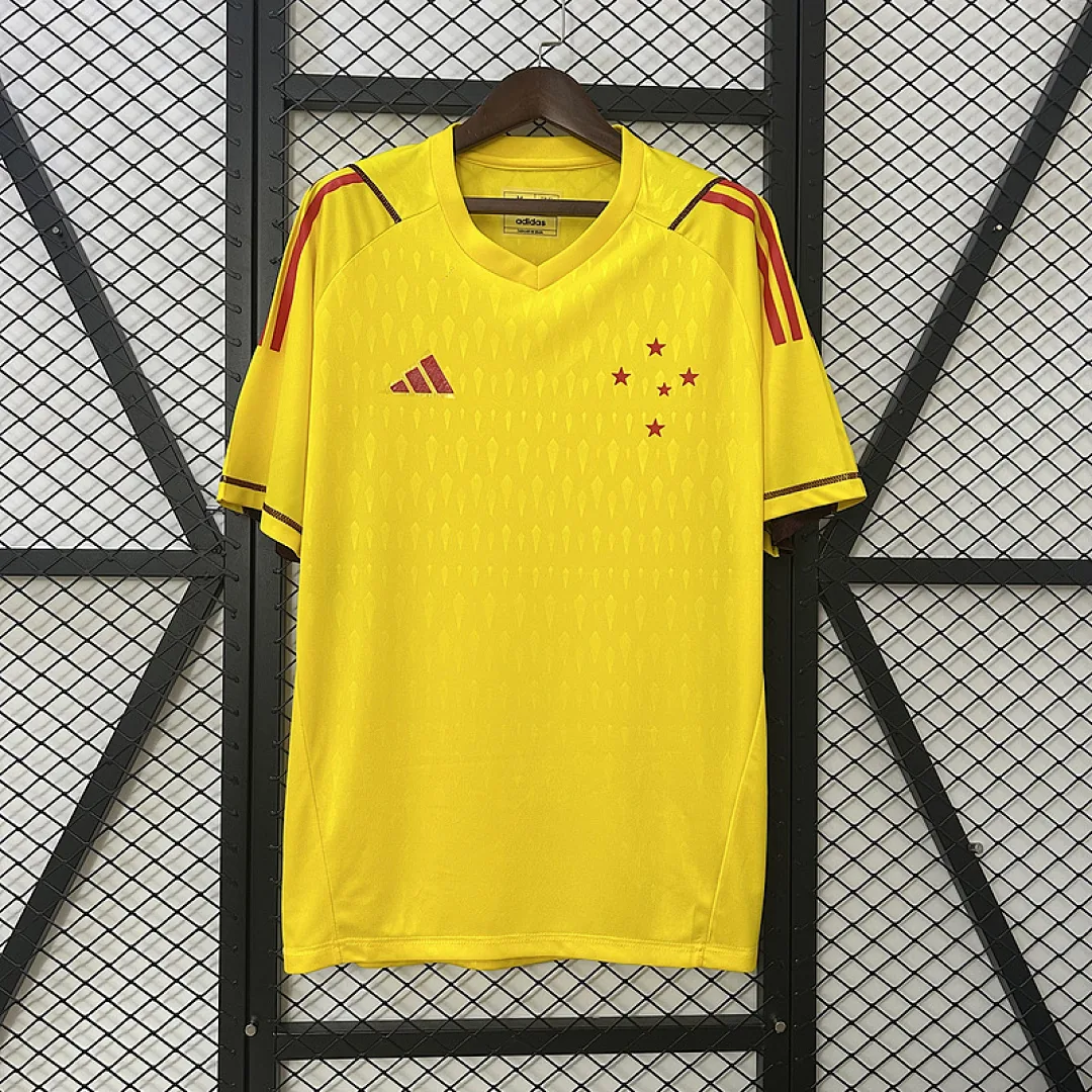 2024/2025 Cruzeiro Limited Edition Goalkeeper Yellow Jersey