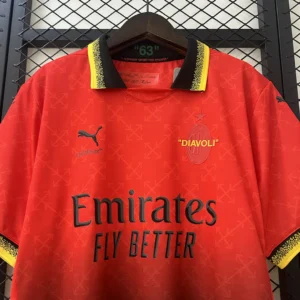 2025/2026 AC Milan Co-Branded Edition Jersey