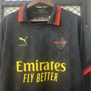 2025/2026 AC Milan Co-Branded Edition Jersey
