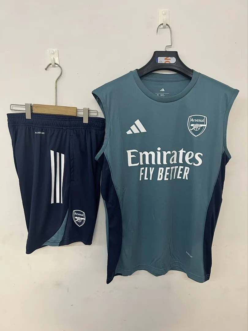 2025/2026 Arsenal training suit navy blue Jersey