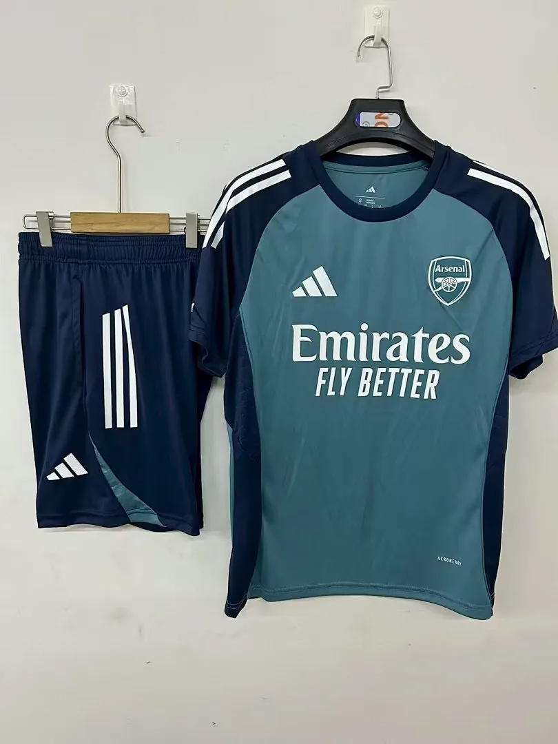 2025/2026 Arsenal training suit navy blue Jersey