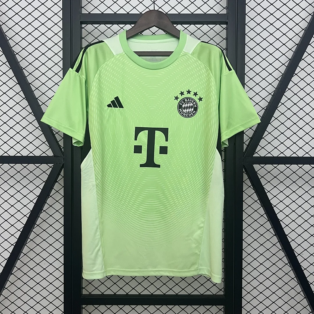 2025/2026 Bayern Munich Goalkeeper Green Jersey