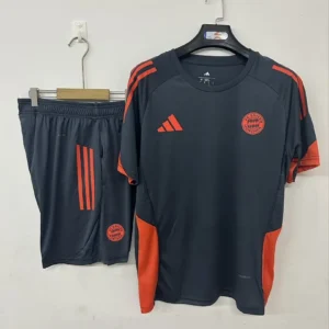 2025/2026 Bayern Munich training uniform black gray Jersey