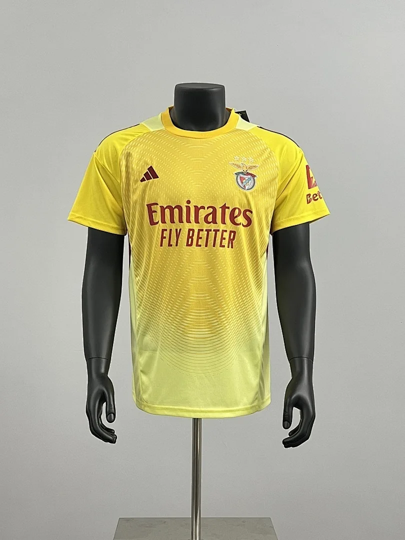 2025/2026 Benfica Goalkeeper Yellow Jersey