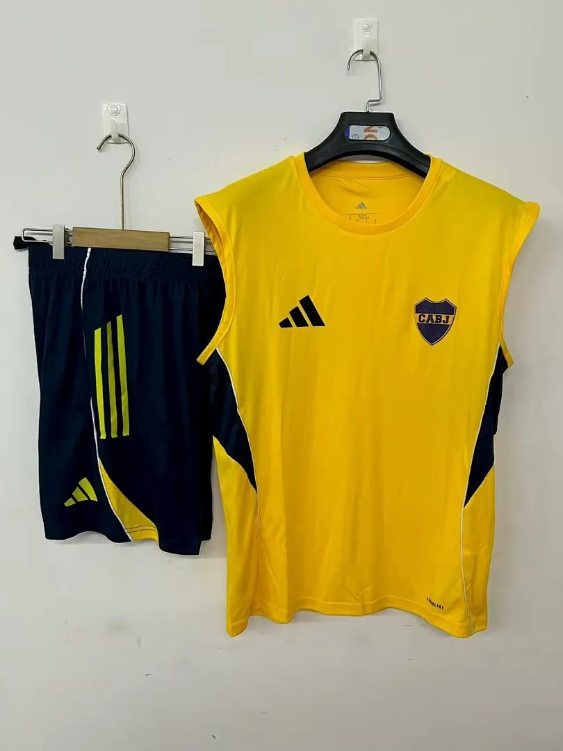 2025/2026 Boca training suit yellow Jersey
