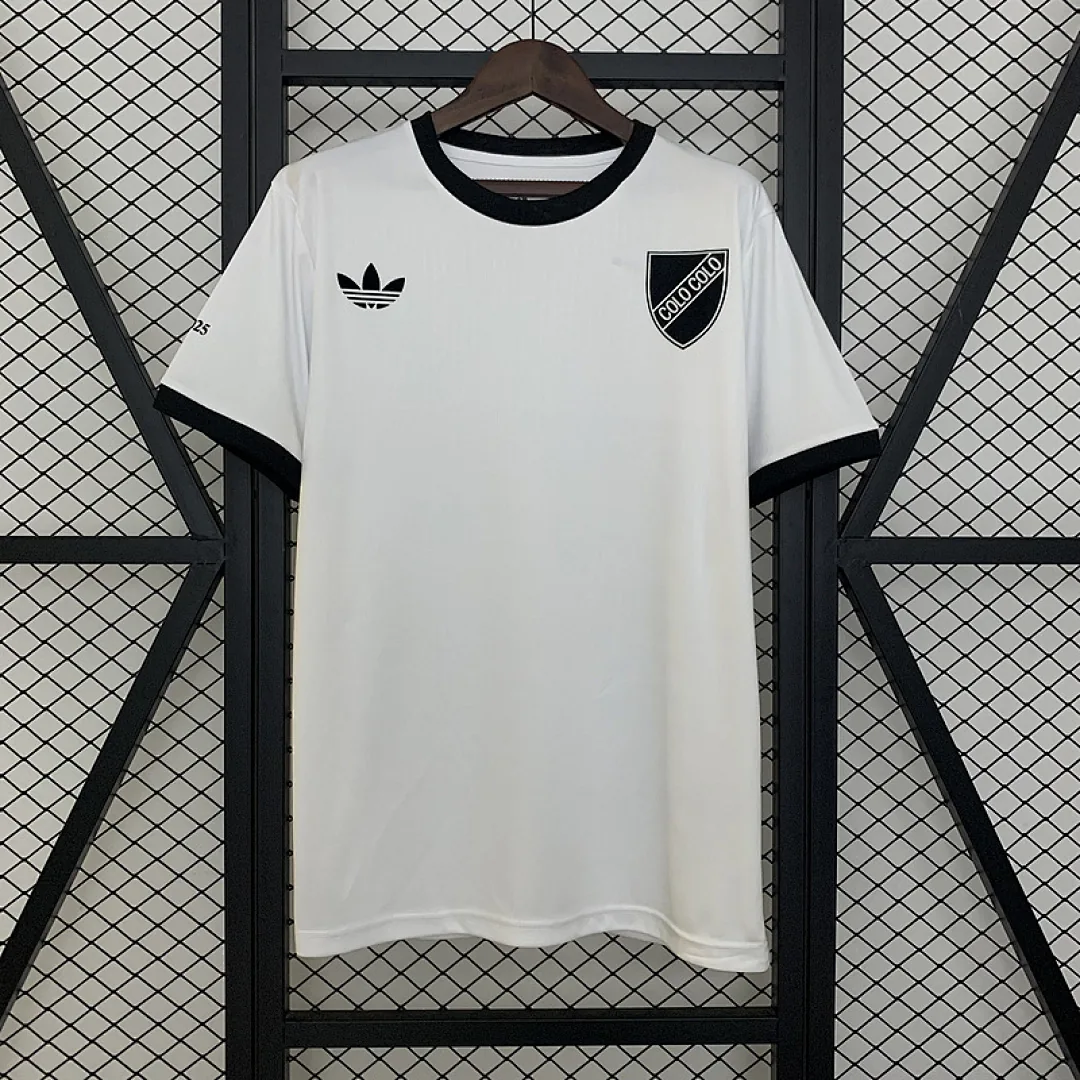 2025/2026 Colo Colo 100th Anniversary White Jersey