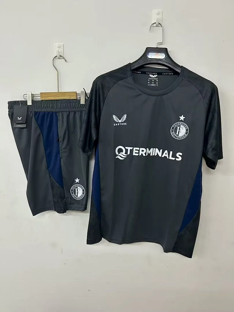 2025/2026 Feyenoord training jersey grey