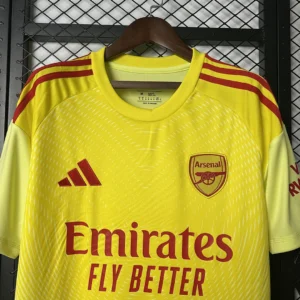 2025/2026 Goalkeeper Arsenal Jersey