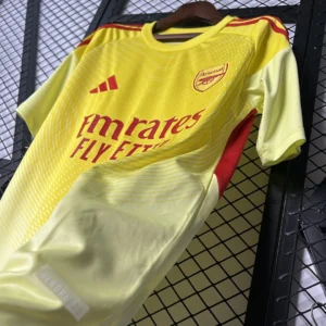 2025/2026 Goalkeeper Arsenal Jersey