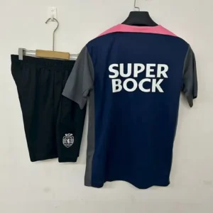 2025/2026 Lisbon Pre-Match training suit clear color Jersey
