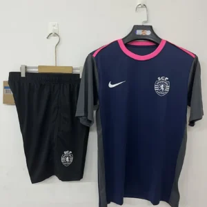 2025/2026 Lisbon Pre-Match training suit clear color Jersey