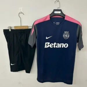 2025/2026 Lisbon Pre-Match training suit clear color Jersey