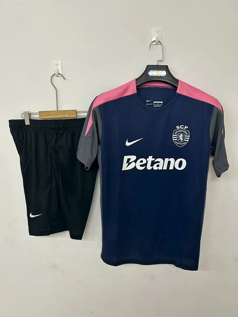 2025/2026 Lisbon Pre-Match training suit clear color Jersey
