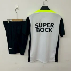 2025/2026 Lisbon Pre-Match training suit off-white Jersey
