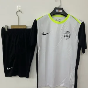 2025/2026 Lisbon Pre-Match training suit off-white Jersey