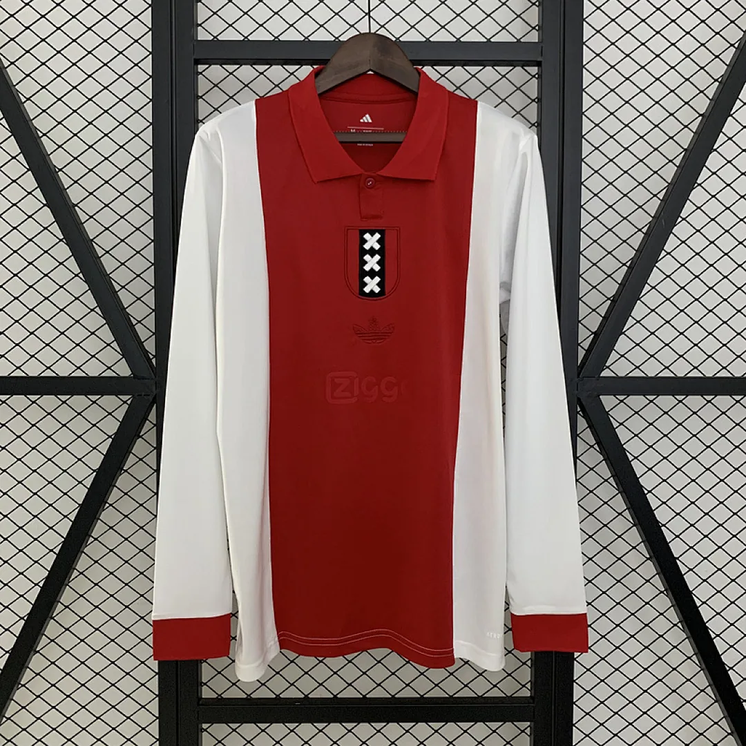 2025/2026 Long Sleeve Ajax Commemorative Edition Jersey