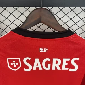 2025/2026 Long Sleeve Benfica Home Jersey