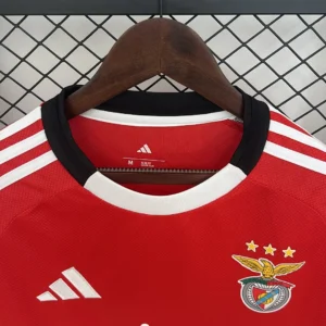 2025/2026 Long Sleeve Benfica Home Jersey
