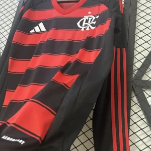 2025/2026 Long Sleeve Flamengo Home Jersey