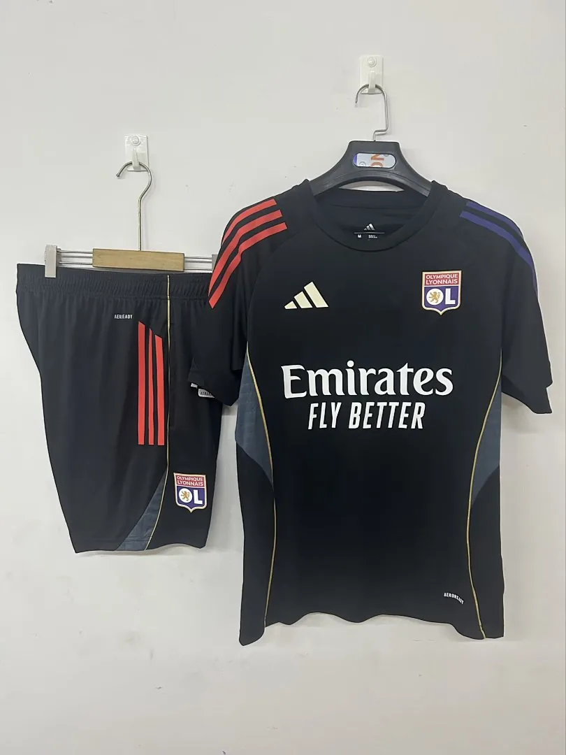 2025/2026 Lyon training jersey black