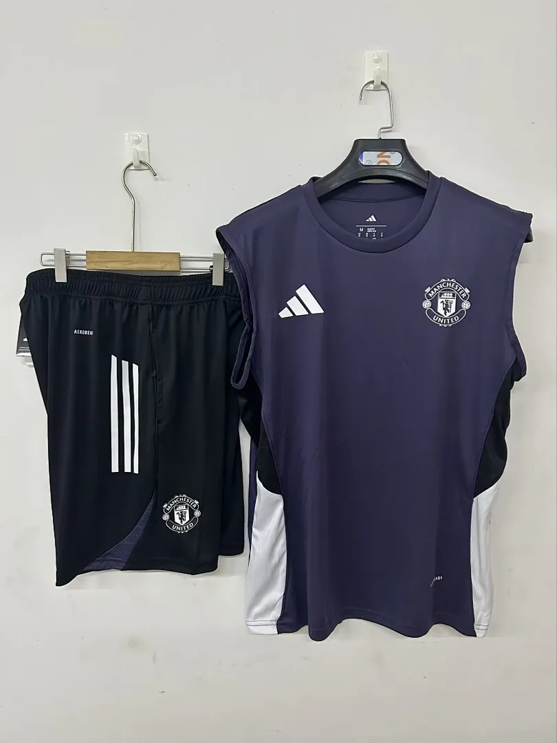 2025/2026 Manchester United Training Suit Purple Jersey